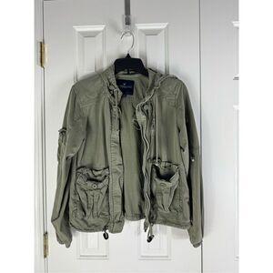 American Eagle Womens Green Utility Jacket Size XS
